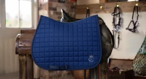 Machine-washable dressage saddle pad that stays shaped, a top budget find under £40.