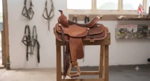A classic western saddle design available from UK stockists for less than £600.
